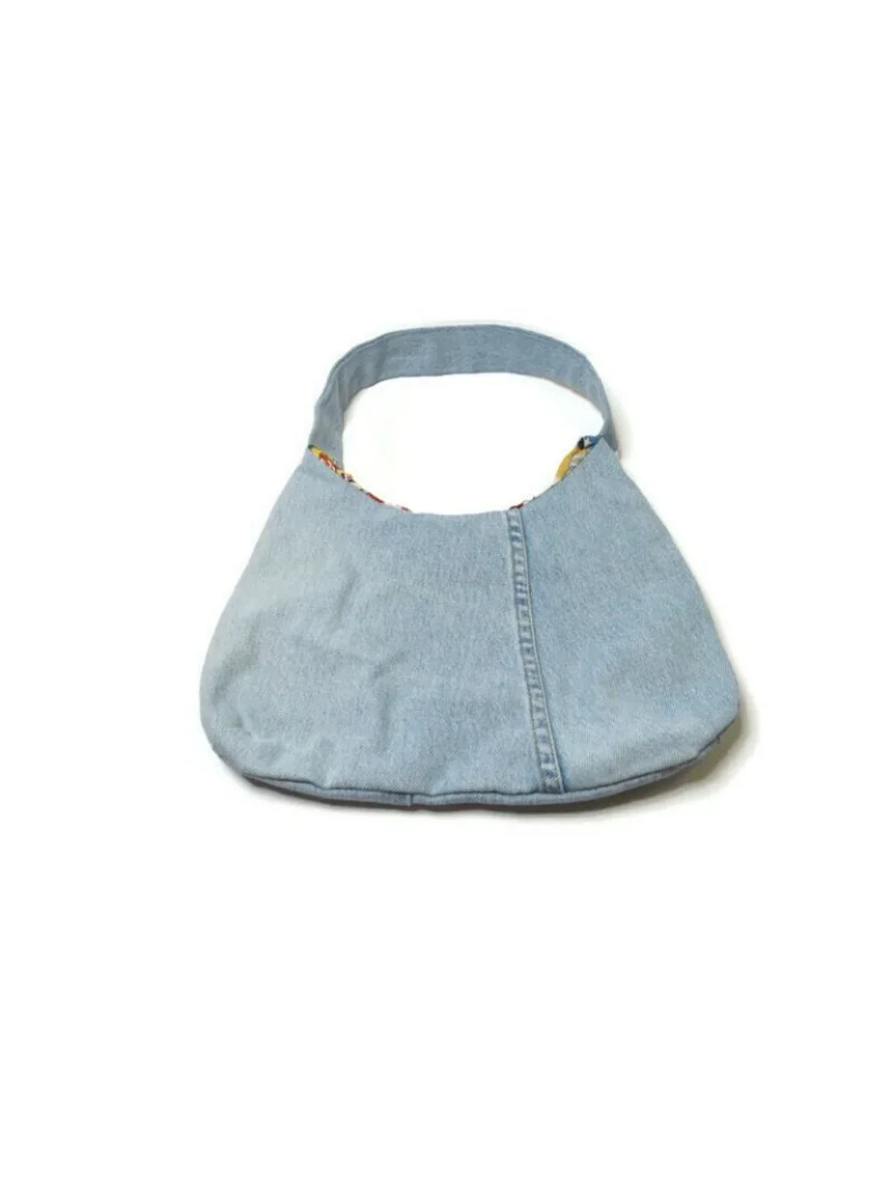 Disney Character Denim Jean Purse Bambi Dumbo Dalmatians Pinocchio Hand Made